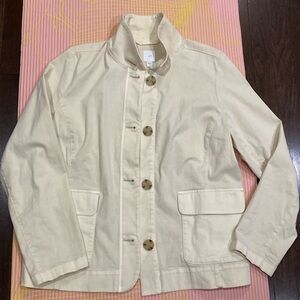 I Jill light beigh jacket. Size L. Great condition. Like new.
